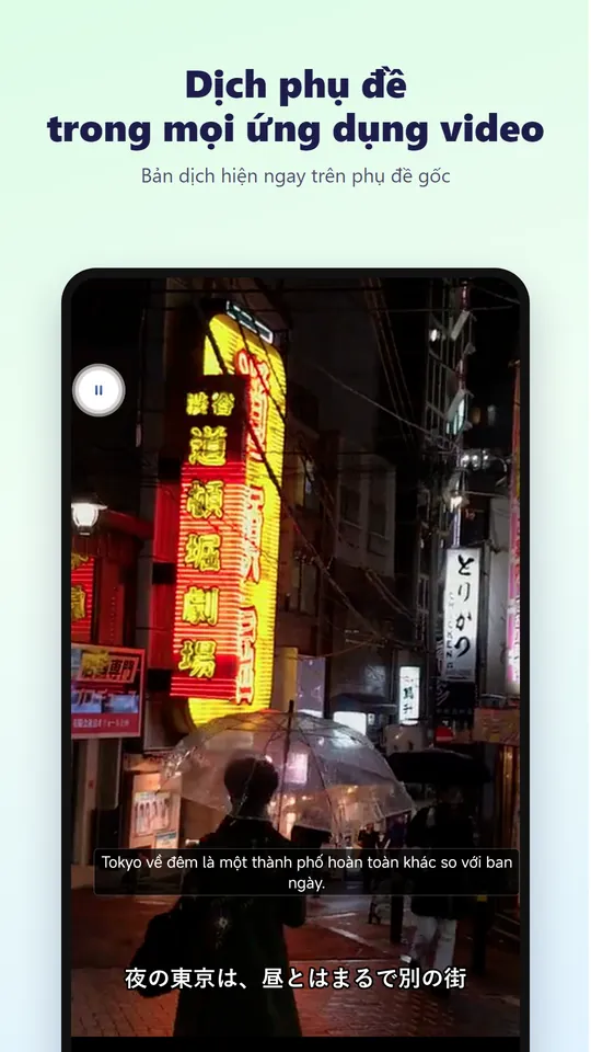 Dịch phụ đề trên mọi ứng dụng